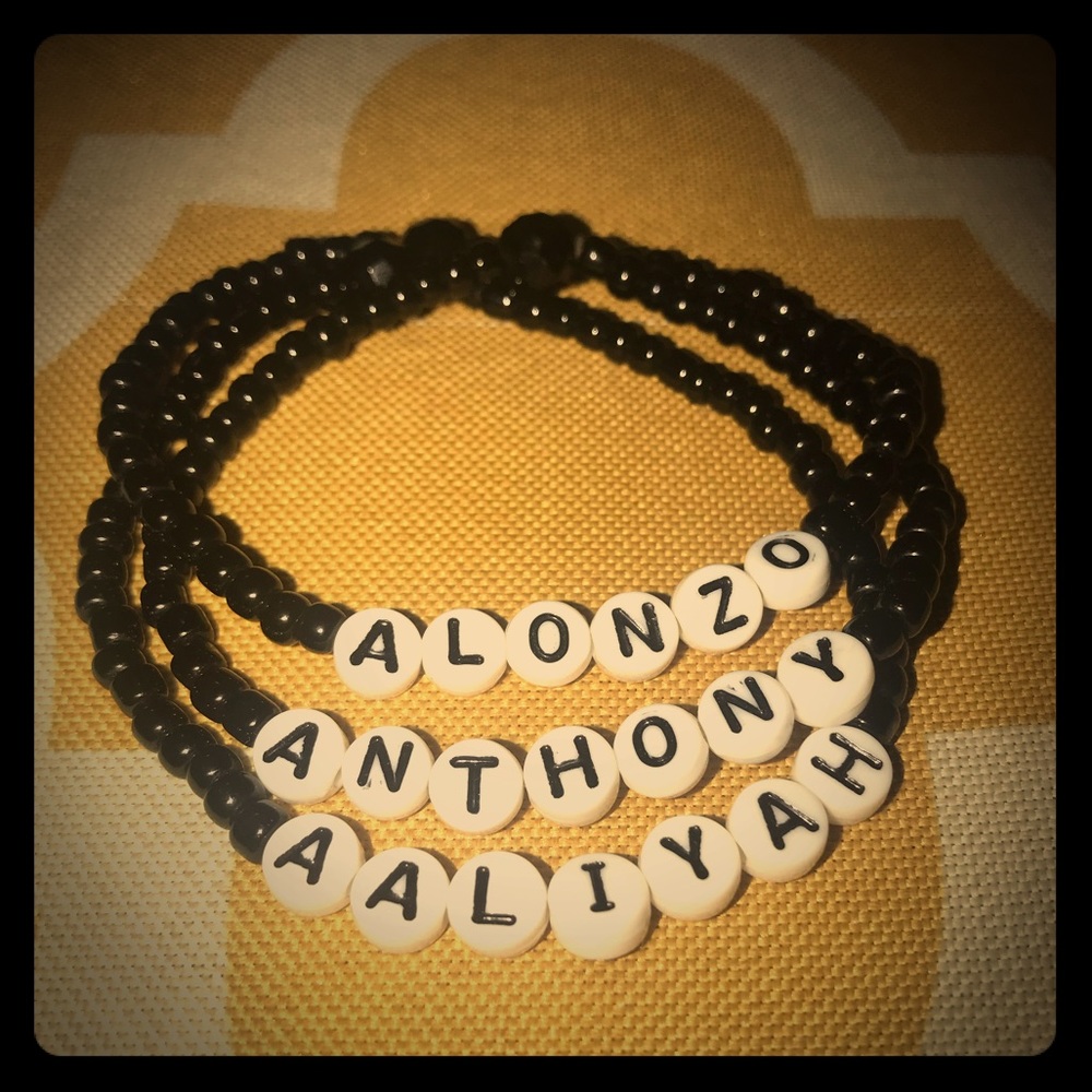 Custom name bracelet